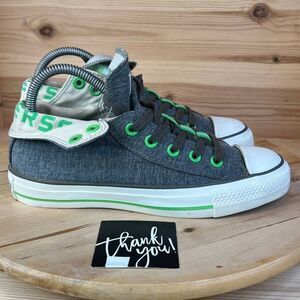 Converse Chuck Taylor All Star Grey & White Lace Up Shoes Womens Size 7